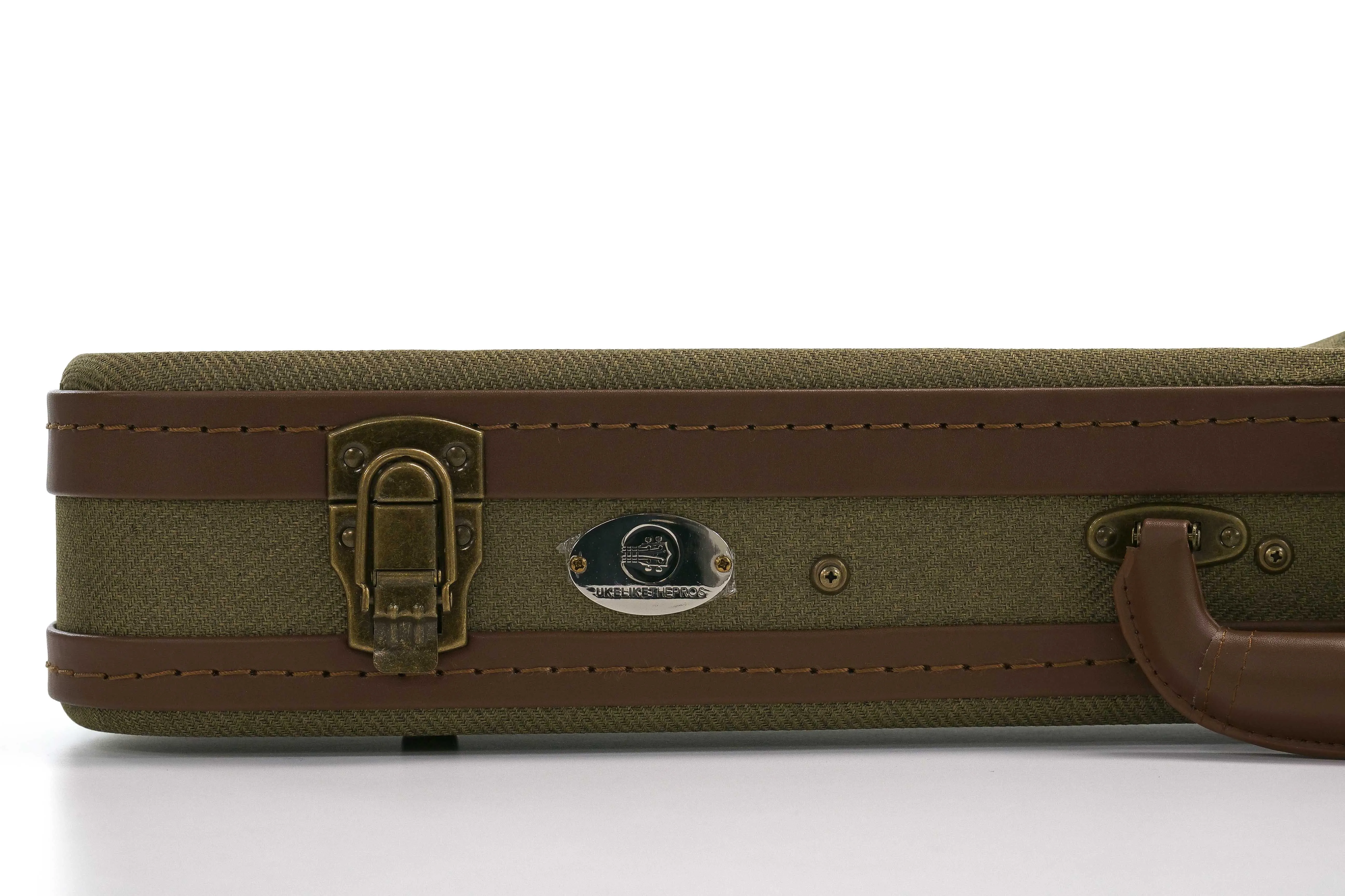 ULTP OTT-AT Olive Tweed Archtop Tenor Ukulele Hardshell Case