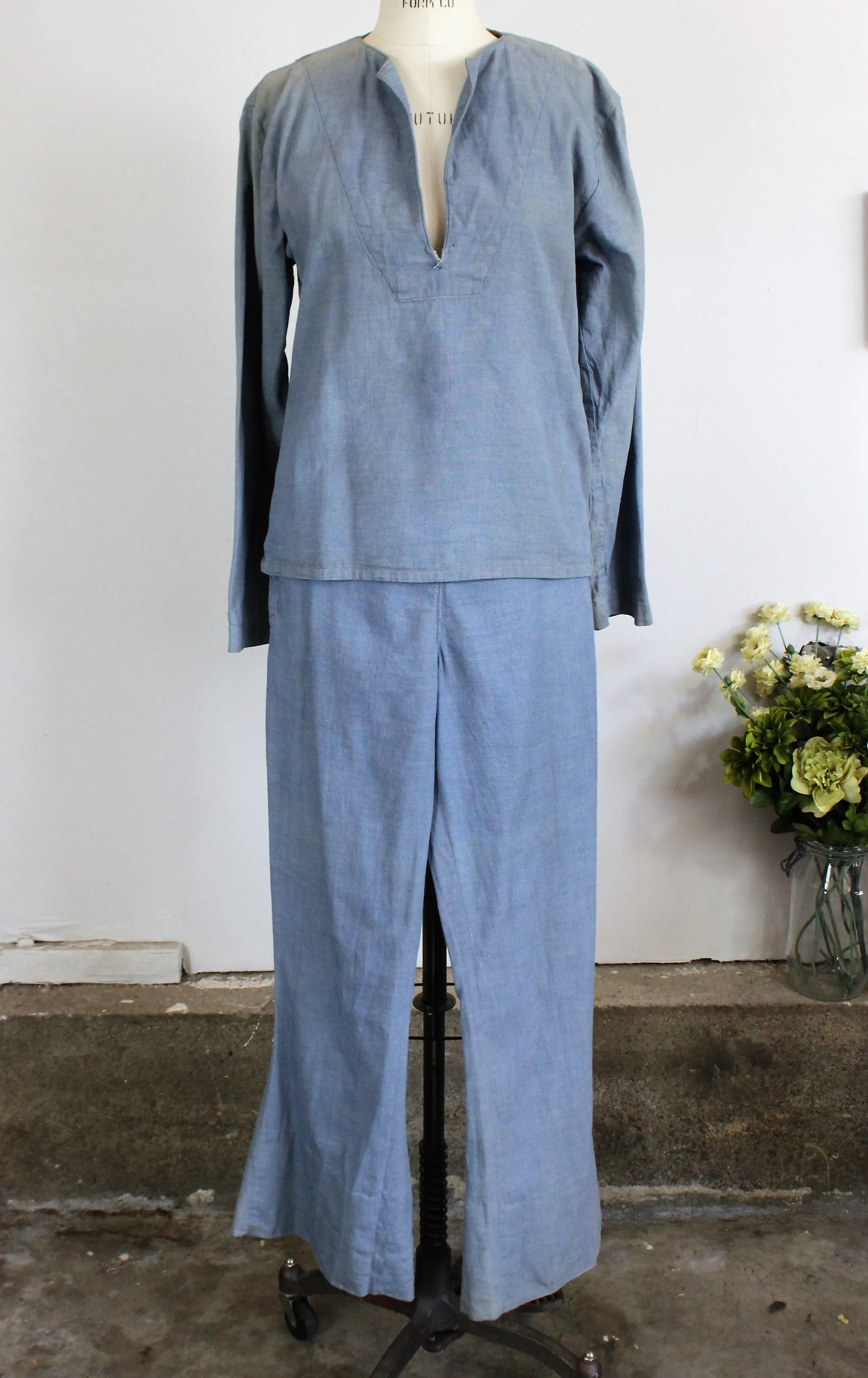 Vintage Hollywood Costume Navy Sailor Suit