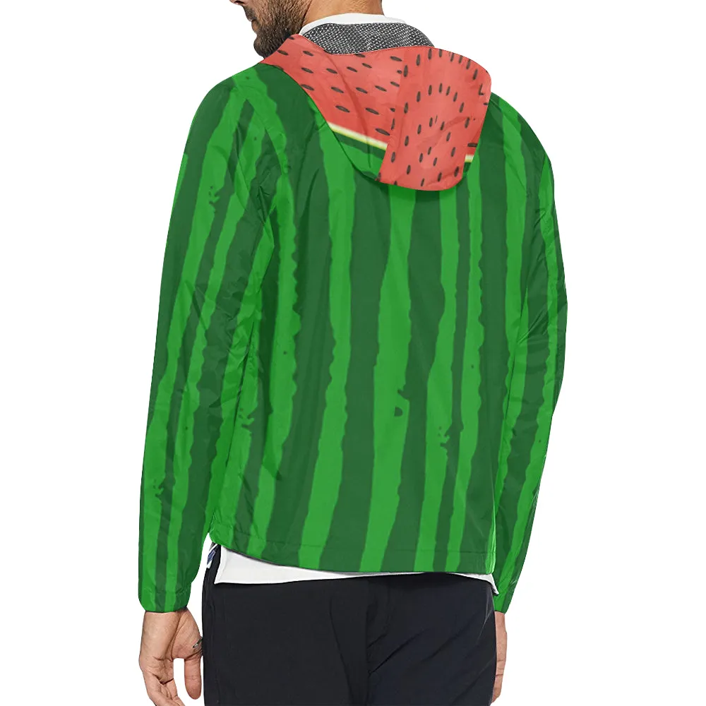 WATERMELON All Over Print Windbreaker for Unisex