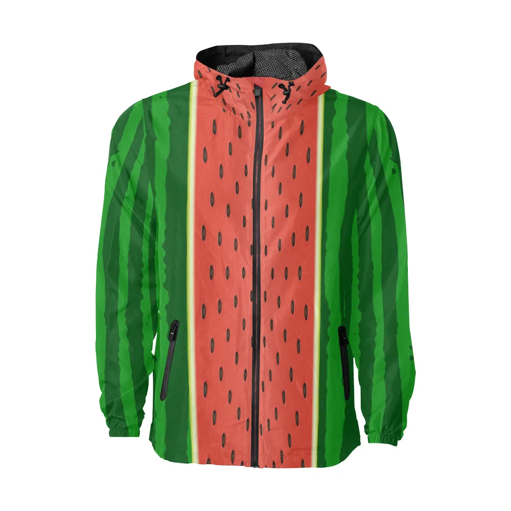 WATERMELON All Over Print Windbreaker for Unisex