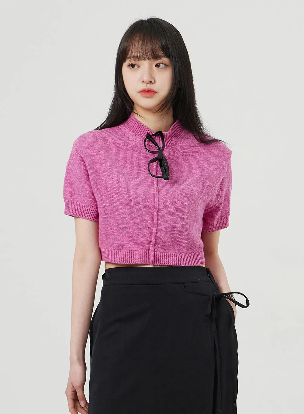 Wrapped Skirt Wide Leg Pants OF324