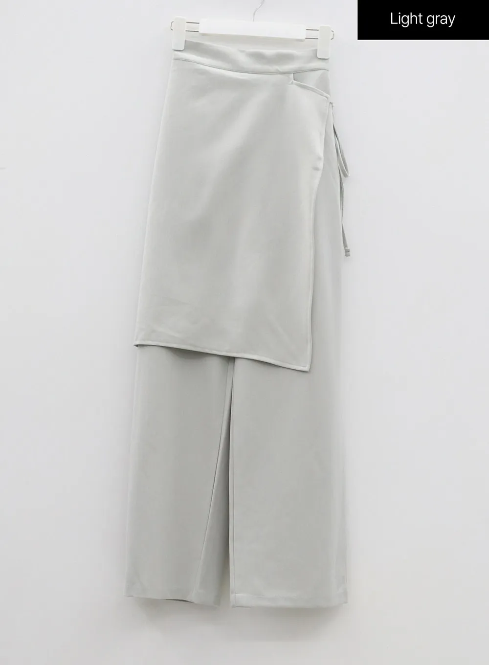 Wrapped Skirt Wide Leg Pants OF324